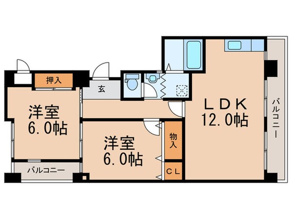 渡辺ビルの物件間取画像